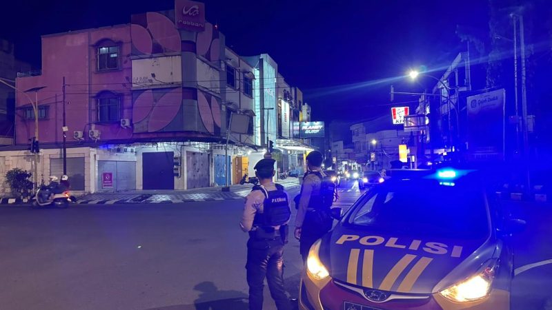 Patroli Kamis Malam, Sat Samapta Sasar Pemukiman Timurama hingga Pantau Situasi Dalam Kota Parepare