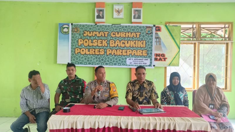Isu Penculikan Anak dan Kanibal Beredar di Parepare, Polisi Pastikan Hoaks dalam Jumat Curhat Polsek Bacukiki