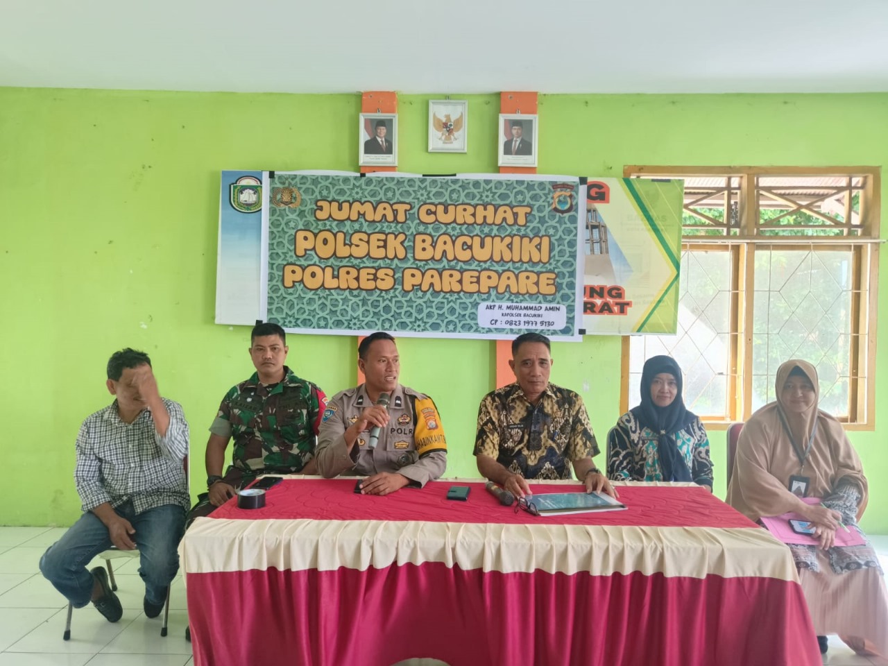 Isu Penculikan Anak dan Kanibal Beredar di Parepare, Polisi Pastikan Hoaks dalam Jumat Curhat Polsek Bacukiki