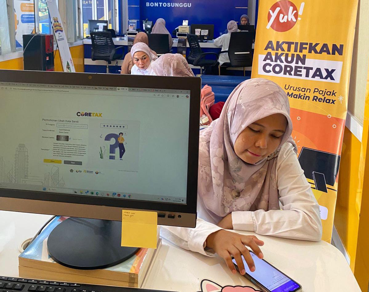 Sambangi Pajak Bontosunggu, Guru-Guru Inisiatif Aktivasi Coretax