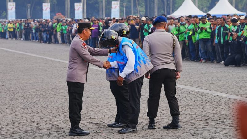 Kapolri Ajak Ojek Online Bersinergi Jaga Kamtibmas