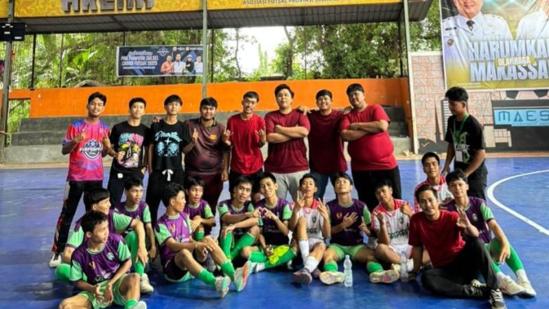Tim Futsal Parepare Berhasil Raih Tiket ke Porprov Sulsel