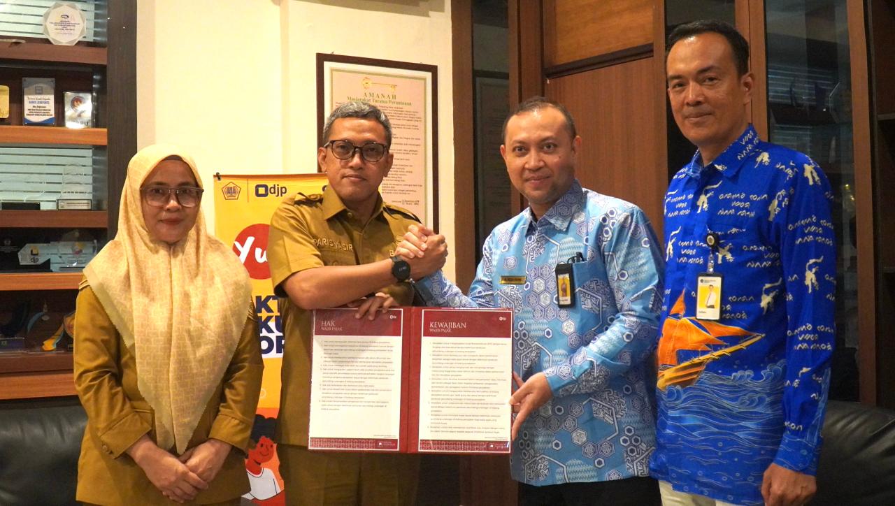 Jalin Sinergi, Pajak Bantaeng Audiensi bersama Bupati Jeneponto