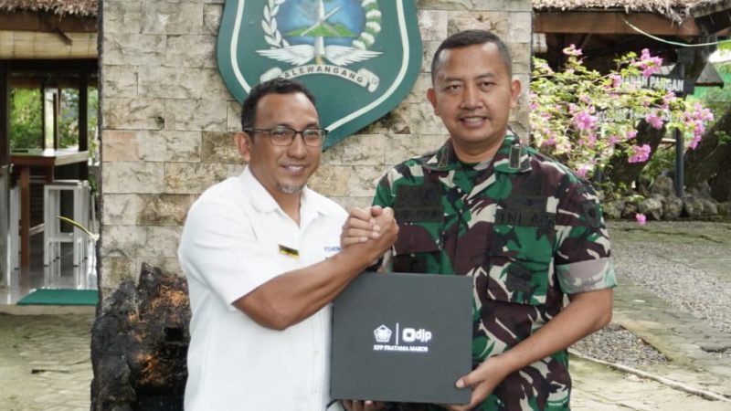 Perkuat Sinergi dan Kepatuhan Perpajakan, Pajak Maros Kunjungan Kerja ke Kodim