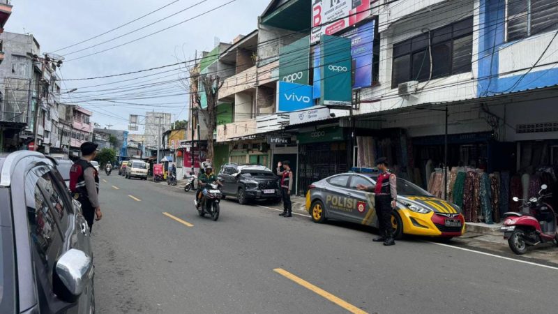Patroli Dialogis Sat Samapta, Dukung Kelancaran Arus Kendaraan dan Pantau Situasi Parepare