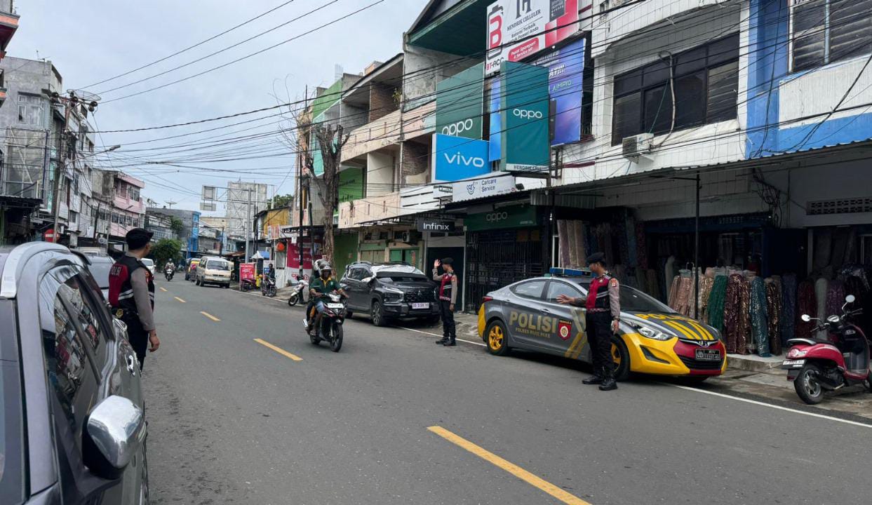 Patroli Dialogis Sat Samapta, Dukung Kelancaran Arus Kendaraan dan Pantau Situasi Parepare