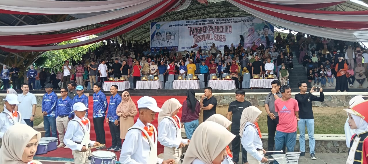 Pemkab Pangkep Gelar Marching Festival 2025 Ajang Semangat dan Kreativitas Ekskul