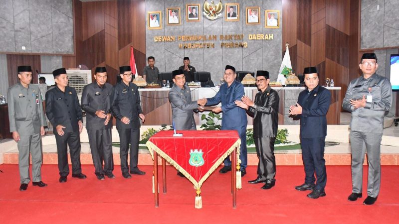 Tok! DPRD Pinrang-Pemkab Tetapkan Perda Pembentukan Bapenda