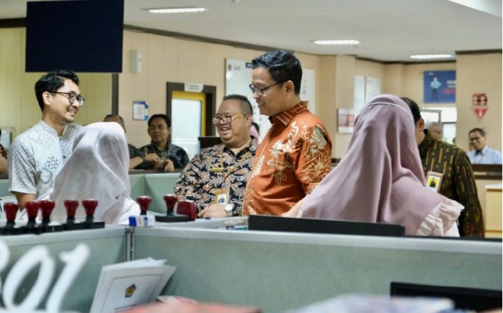 Tekankan Pelayanan Prima kepada Wajib Pajak, Dirjen Pajak Kunjungi KPP Pratama Makassar Utara