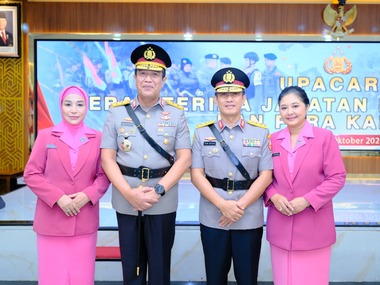 Kapolri Lantik Irjen Pol Djuhandhani Rahardjo sebagai Kapolda Sulsel Gantikan Irjen Pol Rusdi Hartono