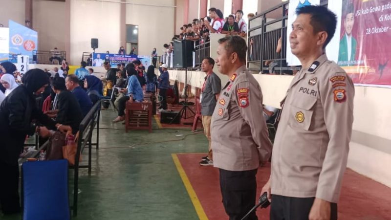 Patroli Dialogis Polsek Bacukiki, Sasar Aktifitas Pra Porprov Sulsel XVII untuk Beri Dukungan Rasa Aman