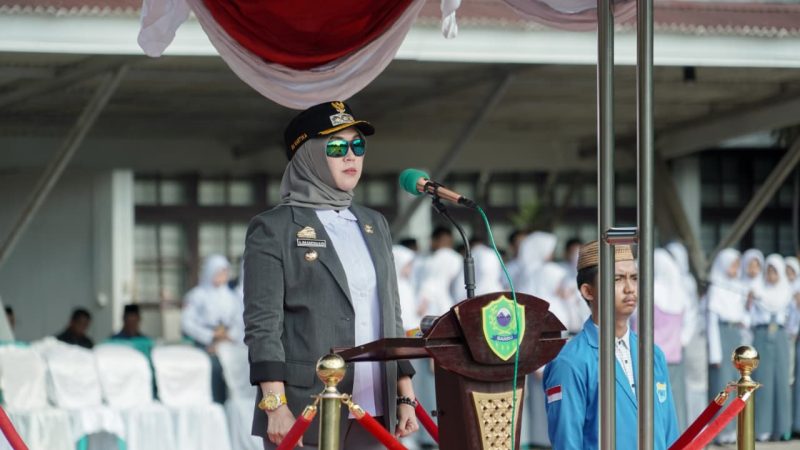 Andi Ina Kartika Sari Bertindak Sebagai Inspektur Upacara Peringatan Hari Sumpah Pemuda ke-97 