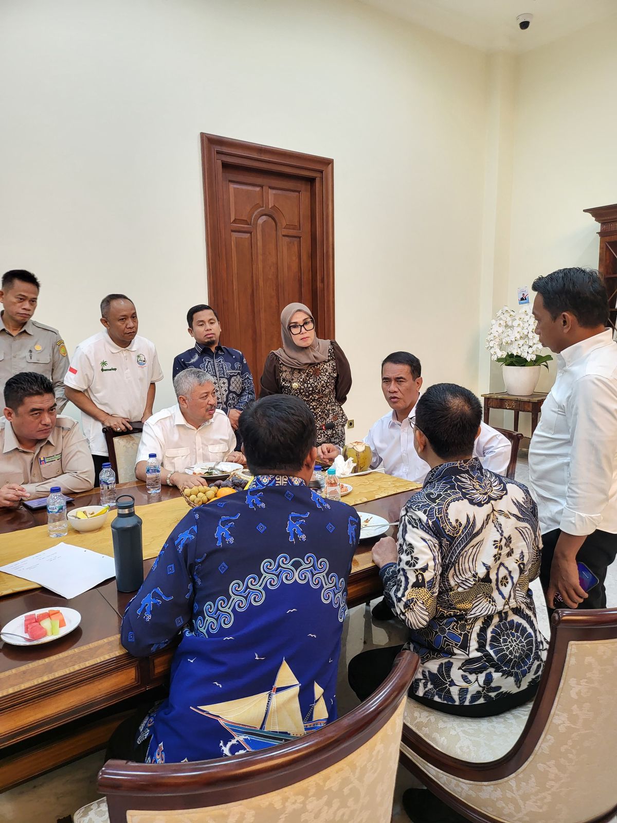Bupati Barru Hadiri Rakor Bersama Kementan Bahas Percepatan Program Kedaulatan dan Kemandirian Pangan Nasional