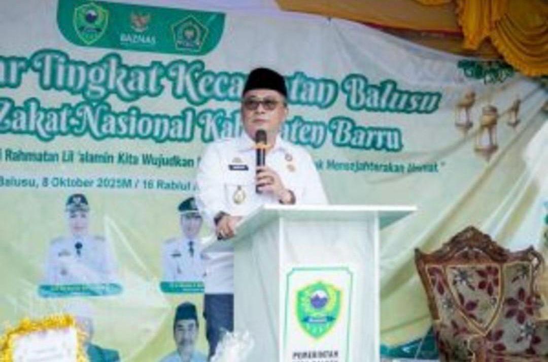 Hadiri Maulid Nabi di Balusu, Wabup Barru Mengingatkan Masyarakat Agar Jalankan Rukun Islam Secara Utuh