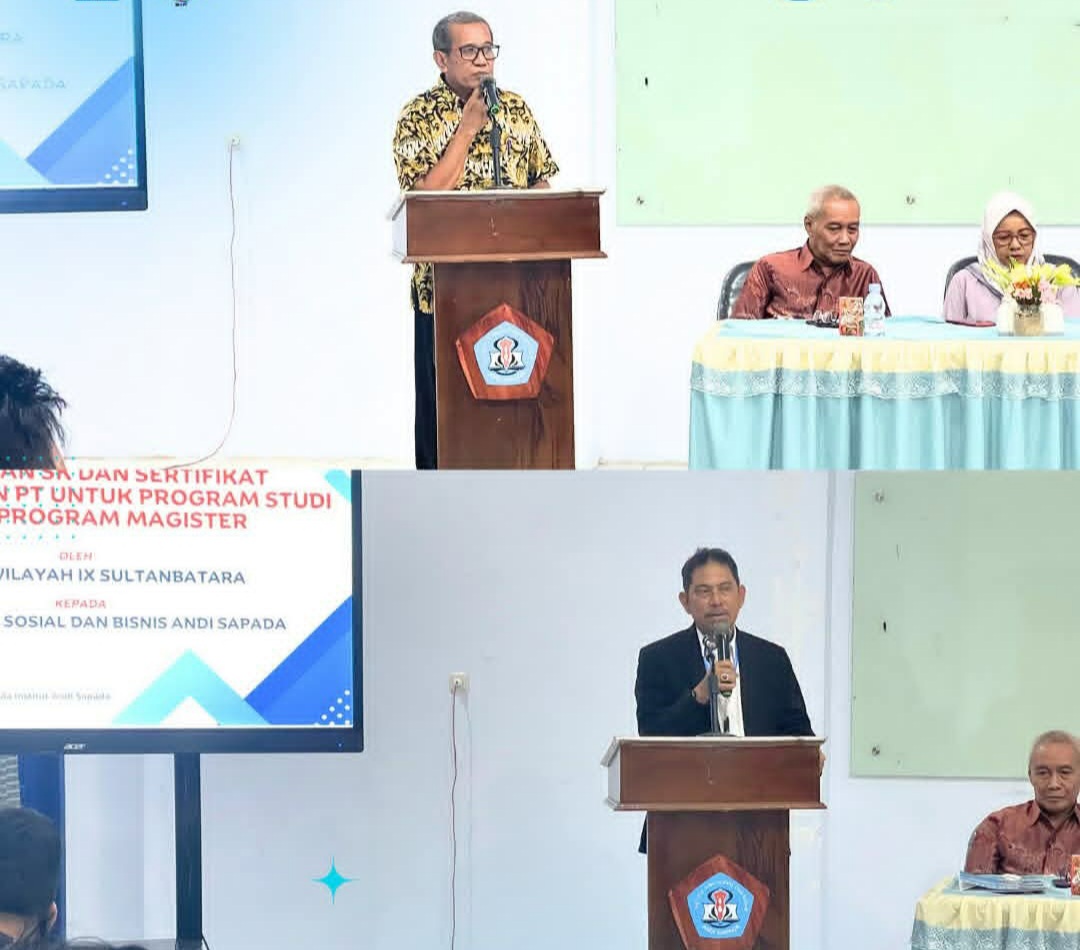 Terima SK Akreditasi BAN-PT, Rektor IAS Prof Bakhtiar Sebut Ini Tonggak Mutu Pendidikan Tinggi