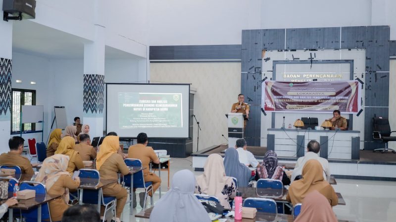 Abustan Buka Lokakarya Inventarisasi dan Analisis Pengembangan Ekonomi untuk Keanekaragaman Hayati