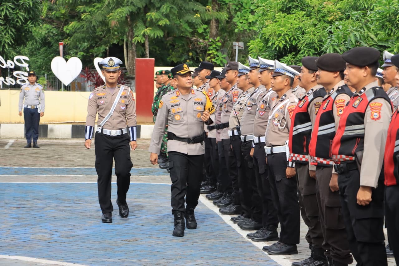 Polres Barru Gelar Operasi Zebra Pallawa 2025, Catat Target Pelanggaran Prioritasnya