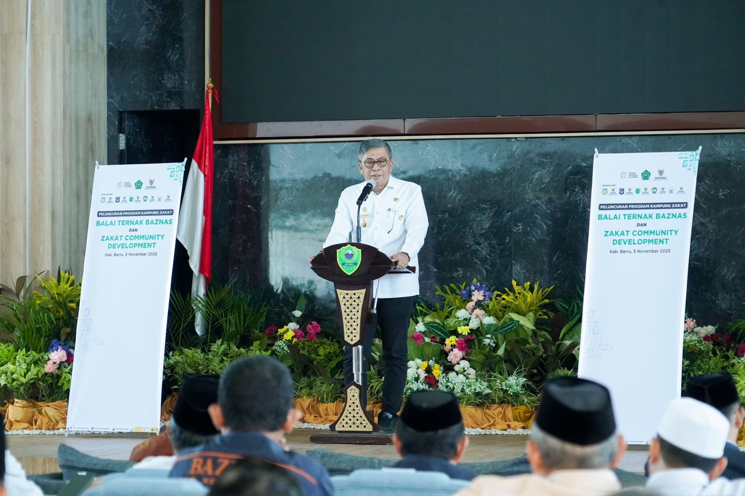 Baznas Barru Luncurkan Inovasi Kampung Zakat Hingga Balai Ternak, Abustan: Berkah Bagi Masyarakat