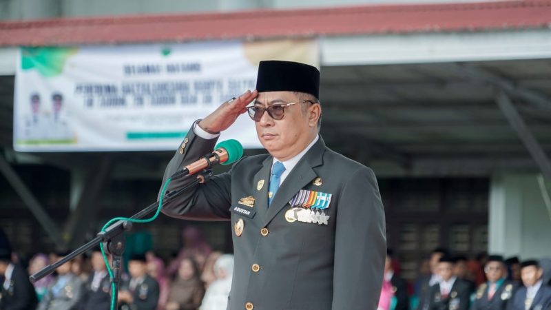 Wakil Bupati Barru Pimpin Upacara Peringatan Hari Pahlawan ke-80