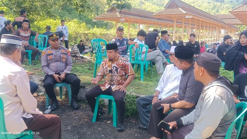 Patroli Dialogis Polsek Bacukiki, Pantau Kesiapan Pameran Otomotif-Melayat ke Rumah Warga Berduka