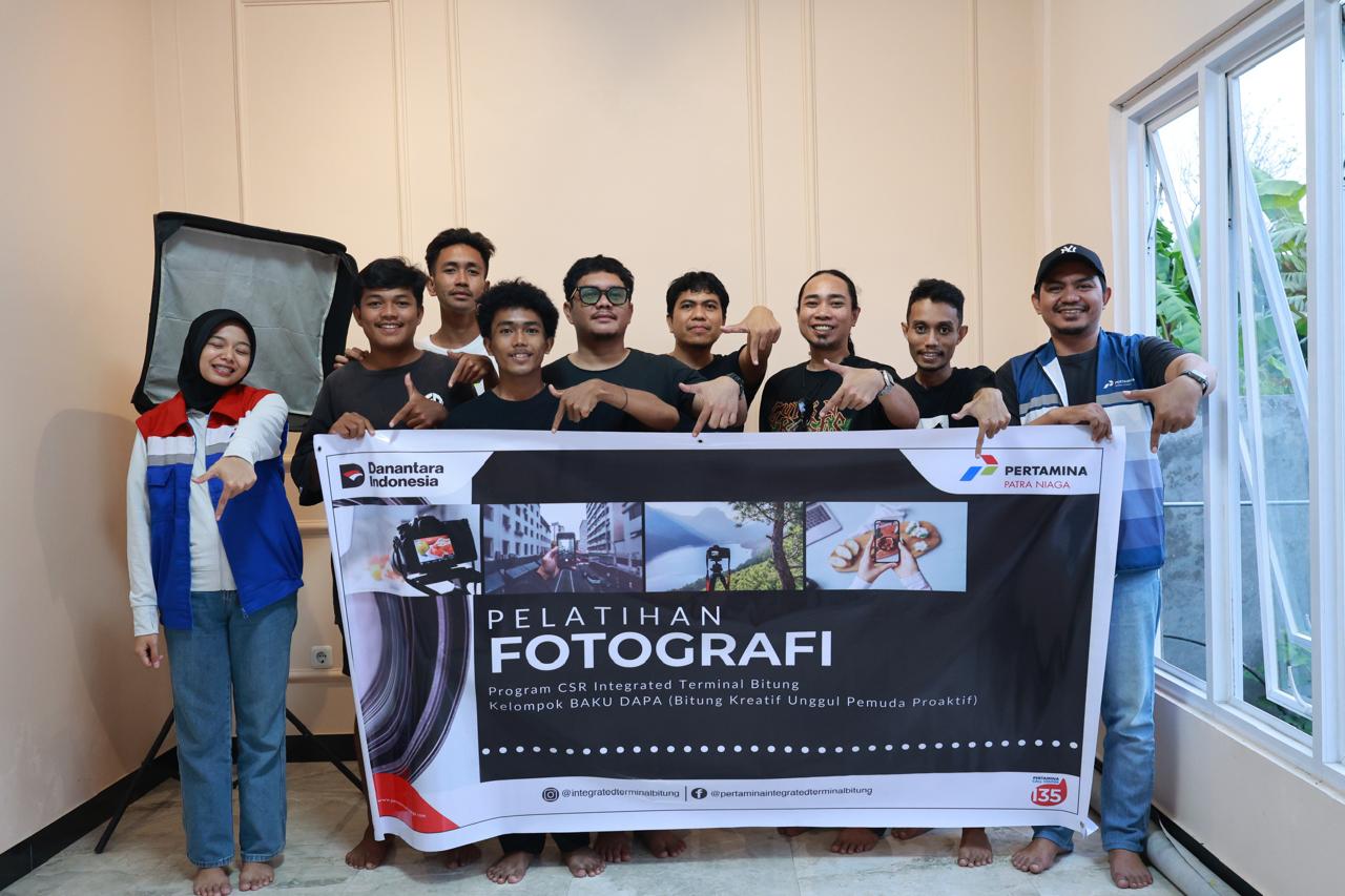 Pertamina Sulawesi Dukung Kreativitas Pemuda Lewat Pelatihan Fotografi BAKU DAPA