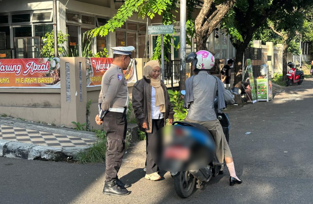 Kasat Lantas Polres Parepare Ingatkan Pengendara Gunakan Helm