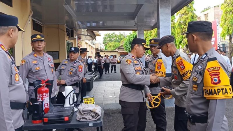Kapolres Parepare Kukuhkan Tiga Pamapta, Tegaskan Tanggung Jawab dan Pelayanan Prima untuk Masyarakat