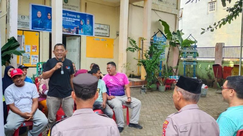 Jumat Curhat Polsek KPN, Soroti Kebiasaan Buang Sampah Sembarangan
