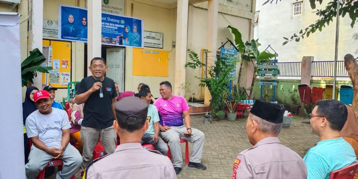 Jumat Curhat Polsek KPN, Soroti Kebiasaan Buang Sampah Sembarangan