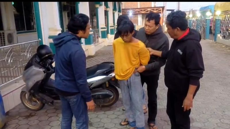 Curi Motor Majikan, Betis Nyamuk Ditembak Polisi