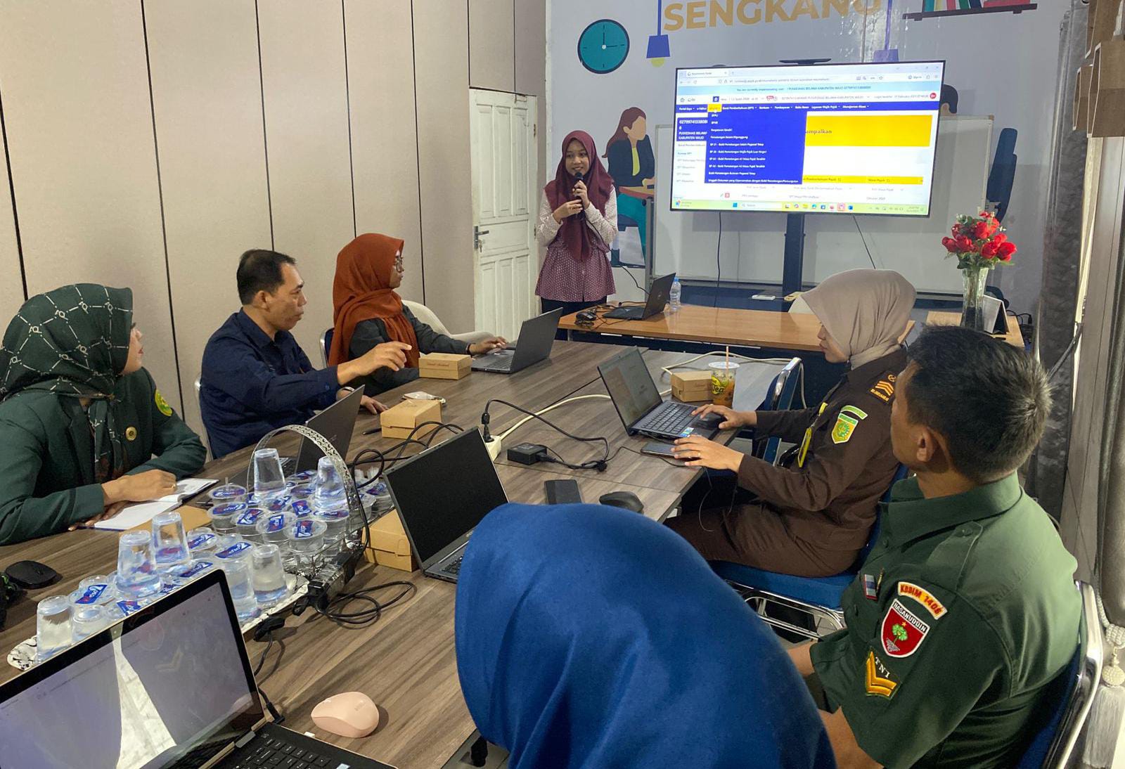 Bimtek Coretax-DJP, KP2KP Sengkang Libatkan Kementerian dan Lembaga Kabupaten Wajo