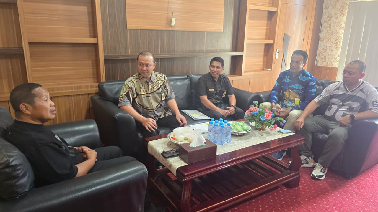 Jalin Sinergi, Pajak Bantaeng Audiensi ke Sekda Jeneponto