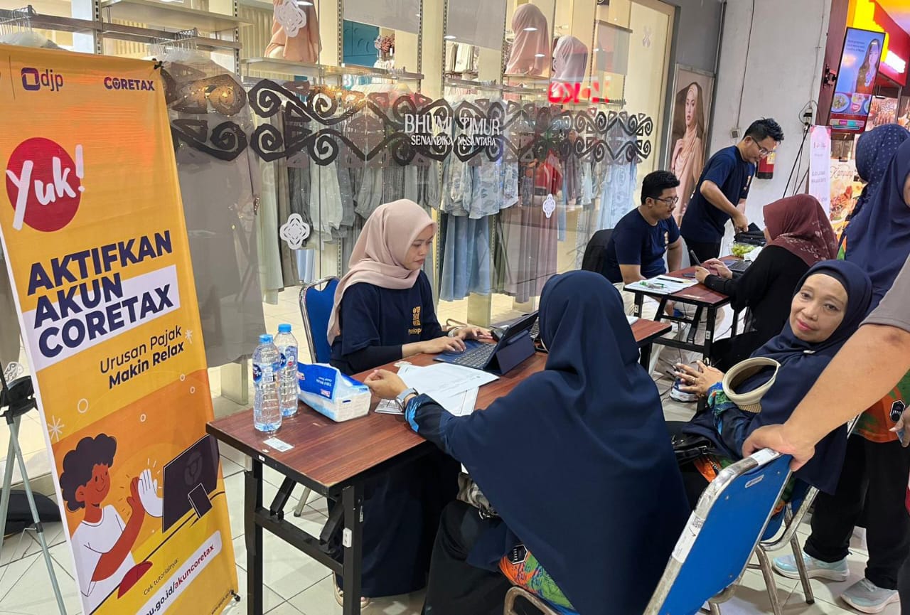 Pajak Palopo Gelar Pojok Pajak di Pusat Perbelanjaan Palopo City Mal