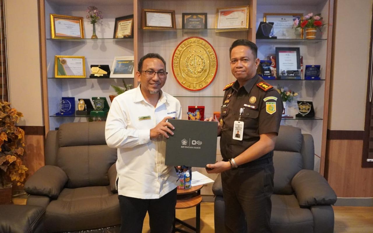 Jalin Sinergi, Pajak Maros Audiensi ke Kejaksaan Negeri Maros
