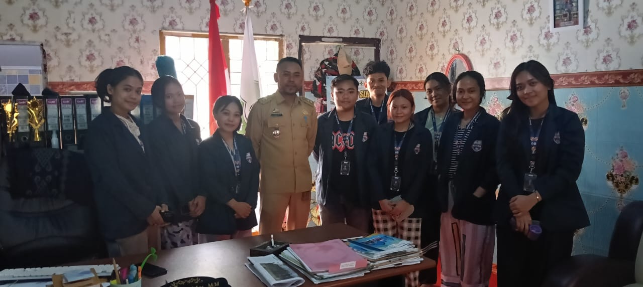 Lurah Bonto-Bonto Terima Kunjungan Kelompok Mahasiswa KKN Unibos Angkatan 59