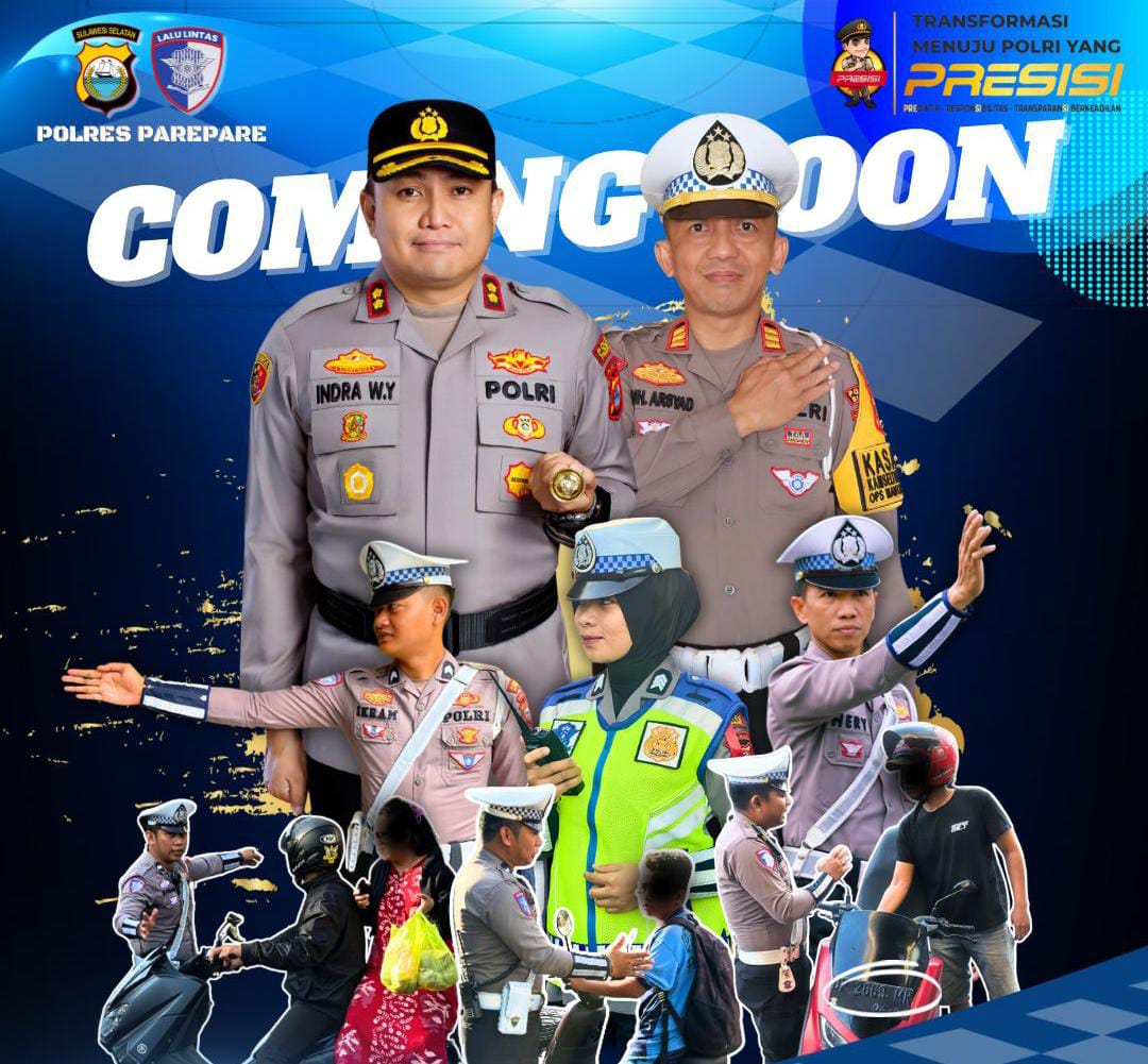 elang Gelaran Operasi Zebra 2025, Sat Lantas Polres Parepare Sosialisasikan 8 Sasaran Prioritas