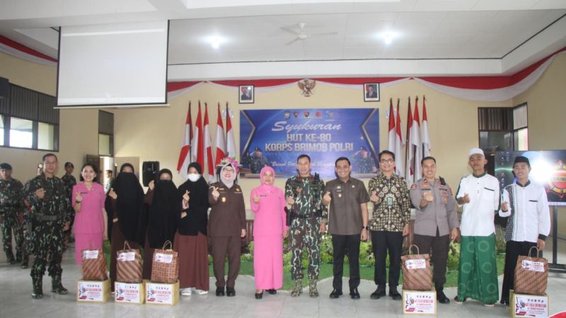 Wakapolres Parepare Hadiri Syukuran HUT ke 80 Korps Brimob Polri, Momentum Perkuat Sinergi dan Pengabdian