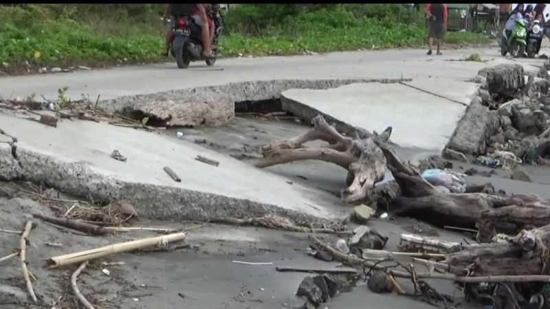 Pemukiman di Pesisir Pantai Serang Pinrang Terancam Abrasi