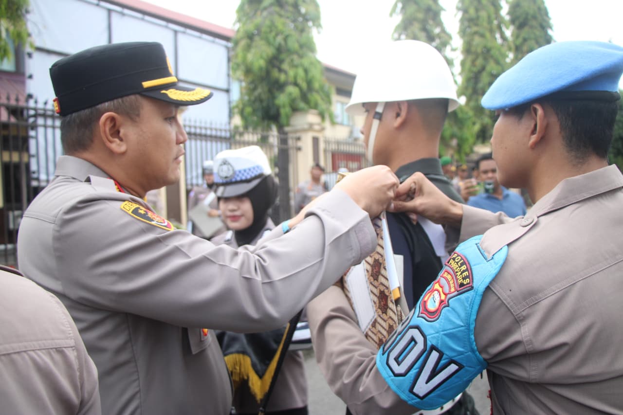 Kapolres Parepare Kukuhkan Operasi Zebra Pallawa 2025, 8 Sasaran Prioritas Target Selama 14 Hari