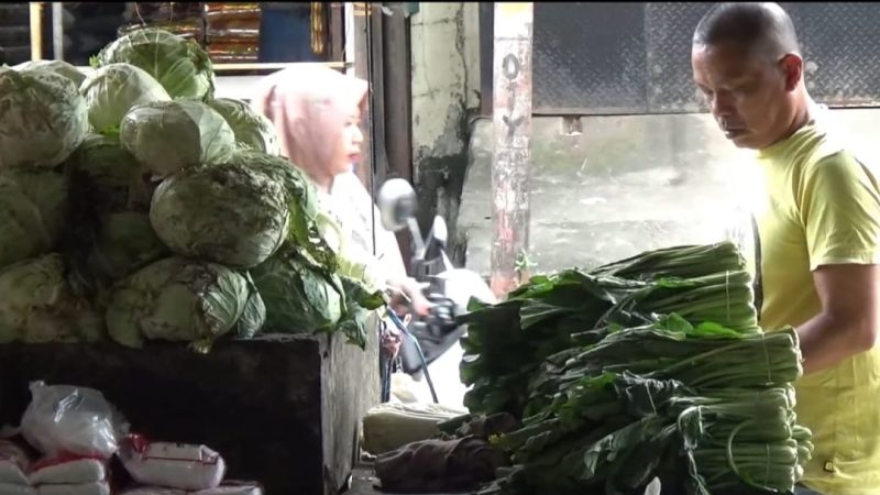 Harga Sayur-mayur di Pasar Tradisional Pinrang Anjlok