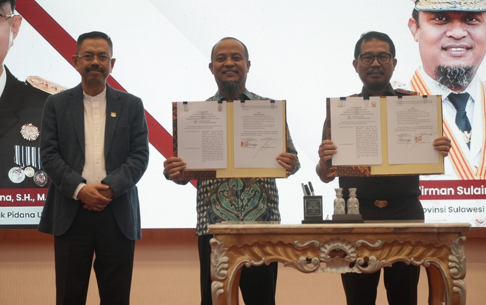 Dihadiri Jampidum Kejati Sulsel Dan Pemprov Sulsel Tandatangani MoU Penerapan Pidana Kerja Sosial Berdasarkan KUHP Baru