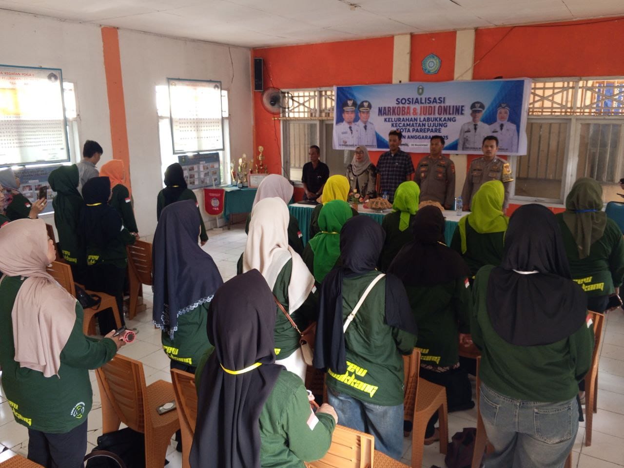 Kapolsek Ujung Parepare Paparkan Dampak Negatif dan Ancaman Hukuman Penyalahgunaan Narkotika