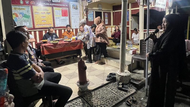 Kapolres Parepare Kunjungi Poskamling Aluppangnge, Warga Minta Dukungan Pengamanan Pemilihan Ketua RT RW