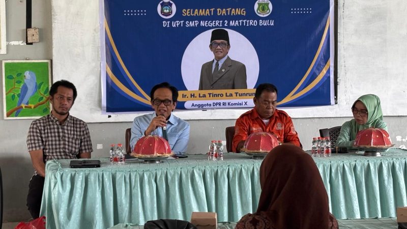 La Tinro La Tunrung Komitmen Perjuangkan Perlindungan Guru