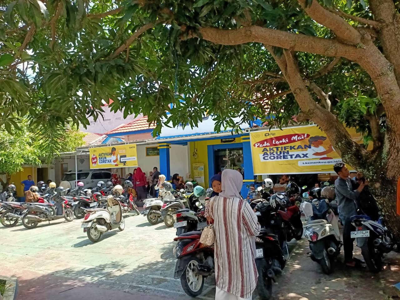 Aktivasi Akun Coretax ASN Dinas Pendidikan Sinjai Memadati KP2KP Sinjai