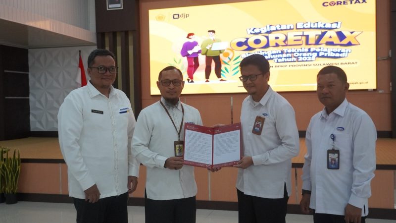 Pajak Mamuju Gelar Edukasi Pelaporan SPT Tahunan Menggunakan Coretax