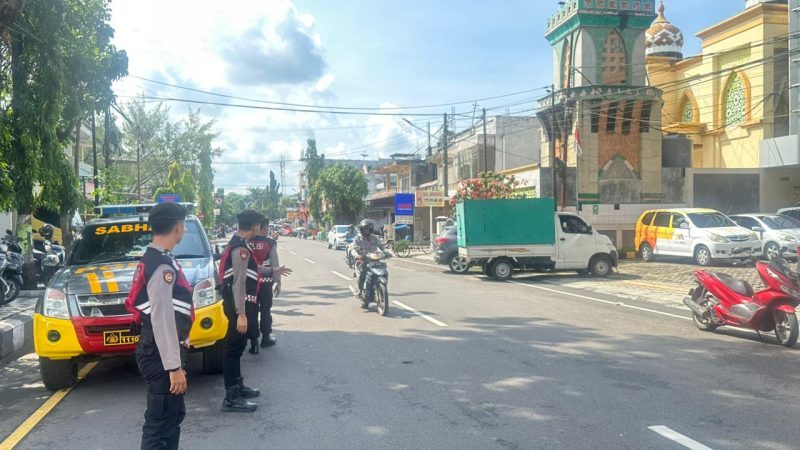 Polisi Lagi, Runtinitas Patroli Sat Samapta Polres Parepare Jaga Masyarakat Nikmati Aktivitas Minggu yang Aman