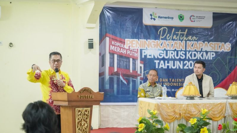 Wakil Bupati Barru Menekankan Pentingnya Penguatan Tata Kelola Koperasi Merah Putih Sebagai Pondasi Utama Keberhasilan Organisasi