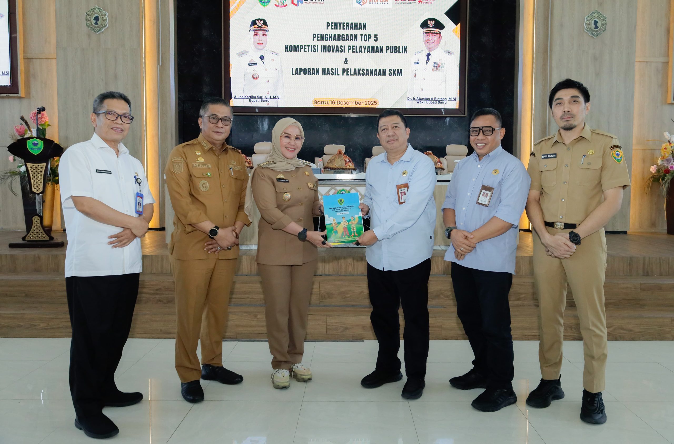 Survei Penilaian Integritas KPK: Barru Peringkat ke-4 se Sulsel