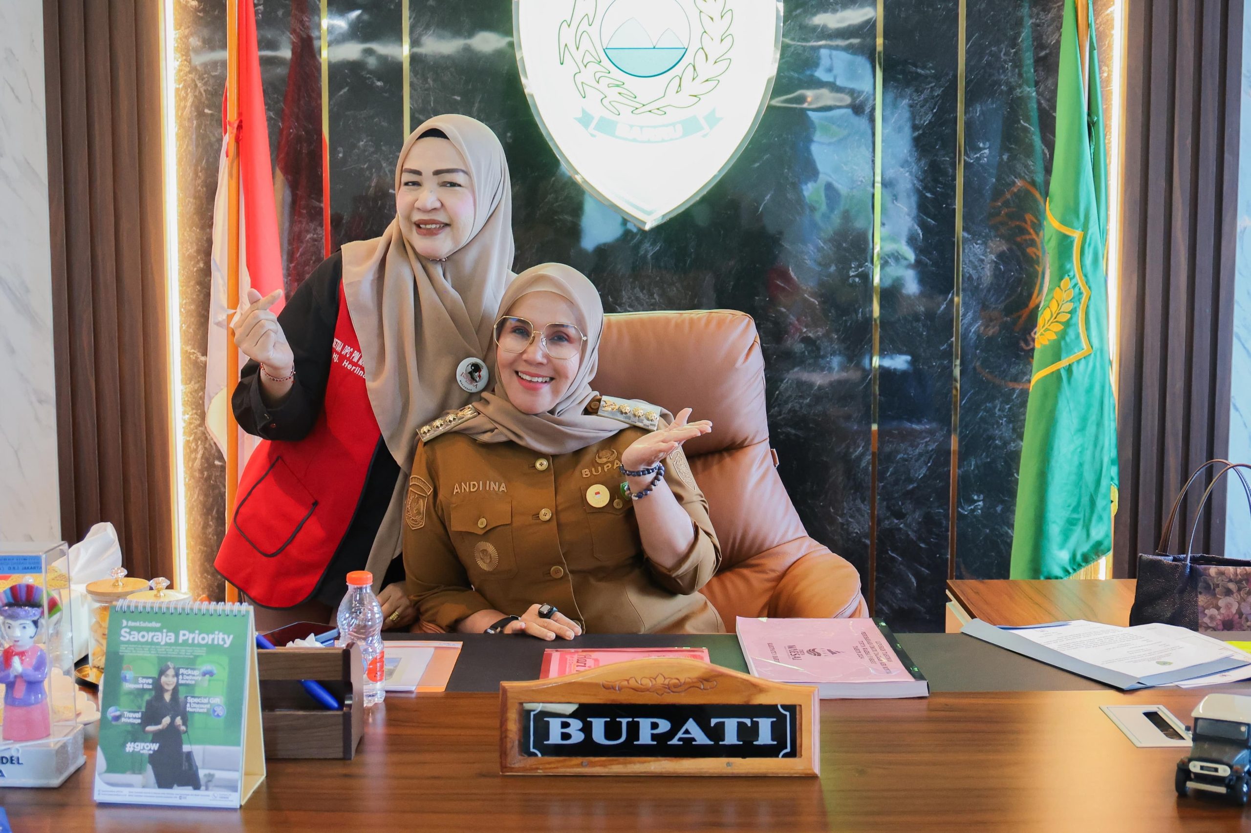 Bupati Barru Andi Ina Kartika Sari Didaulat Jadi Narasumber Talkshow Peringatan Hari Ibu di Makassar